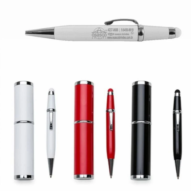 caneta de metal personalizada