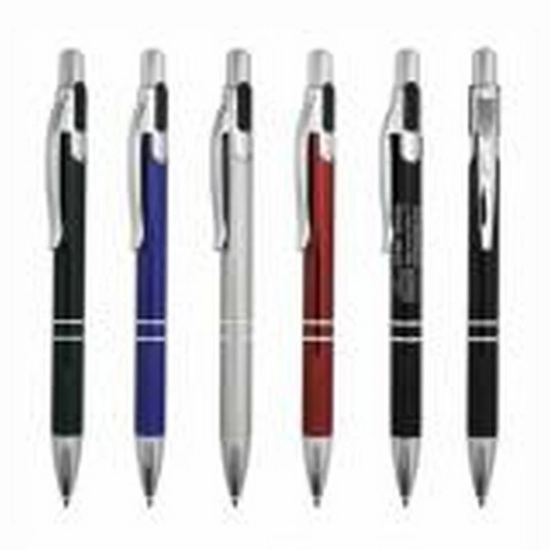 caneta metálica com logotipo