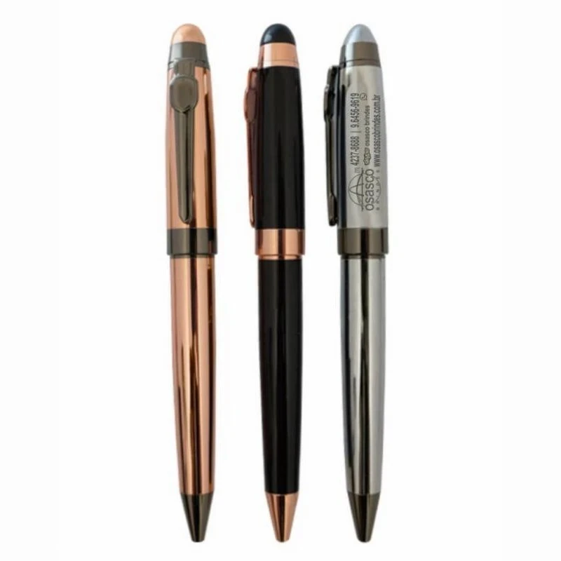 caneta metálica corporativa