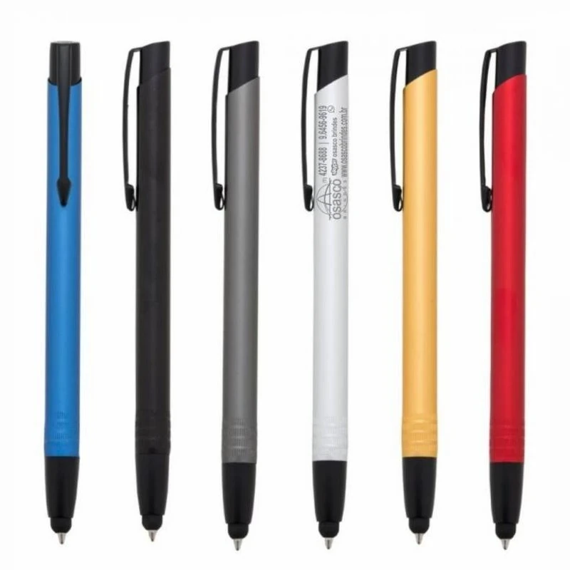 caneta metálica promocional